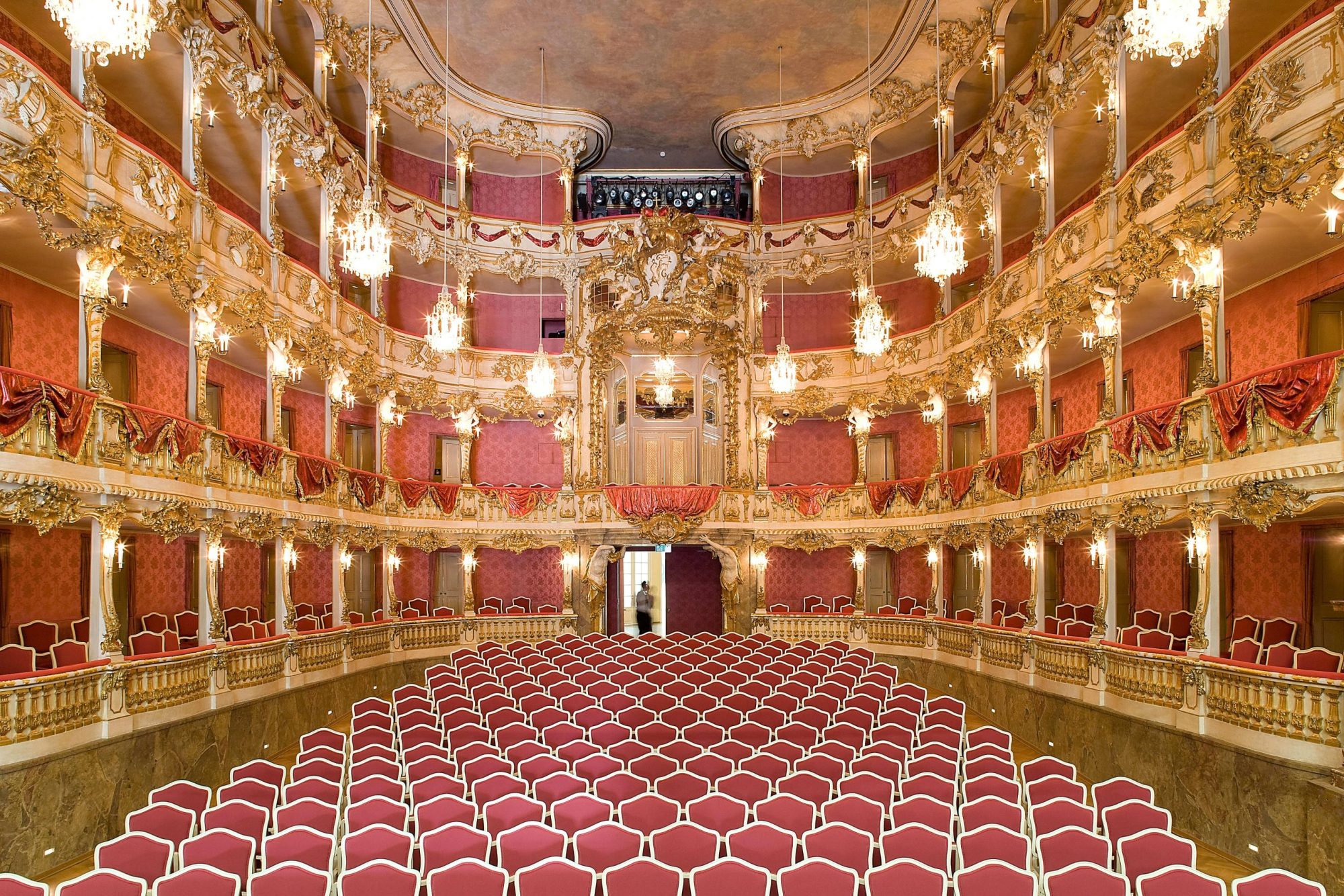 Nr. 1662 Cuvillietheater Zuschauerraum 2 Foto Vittorio Sciosia